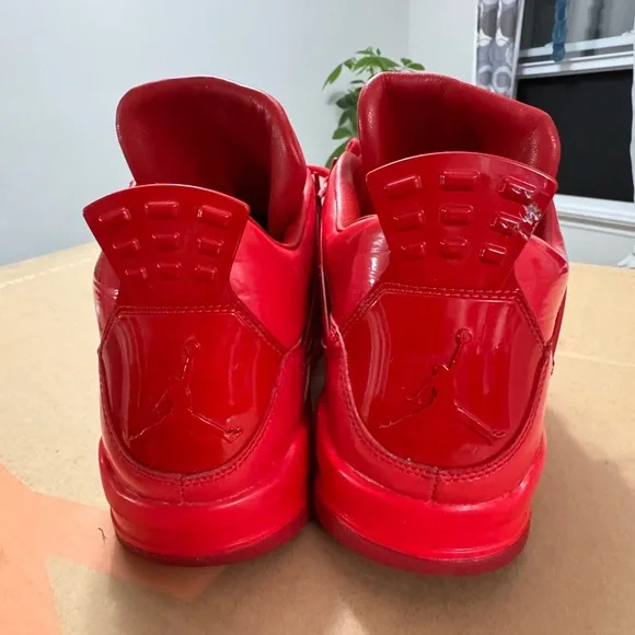 Jordan Men's Bold Red Sneakers - Picture 4 of 12